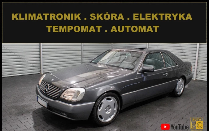 samochody osobowe Mercedes-Benz CL cena 64888 przebieg: 241000, rok produkcji 1995 z Zielonka